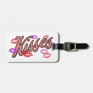 ETIQUETA PARA MALETAS LIP KISSES