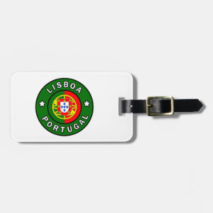 Etiqueta Para Maletas Lisboa Portugal