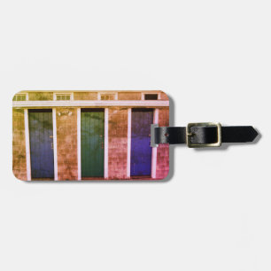 Etiqueta Para Maletas Little Compton, RI Summer Beach Cabanas (LC)