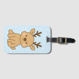 Etiqueta Para Maletas Little Reindeer