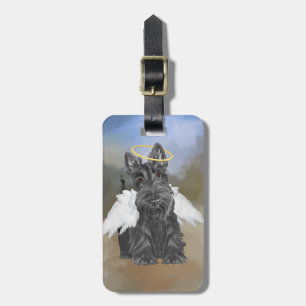 Etiqueta Para Maletas Little Scottie Angel