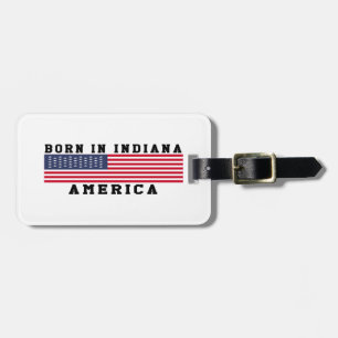 Etiqueta Para Maletas Llevado en Indiana