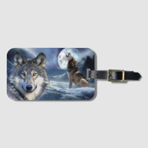 Etiqueta Para Maletas Lobos