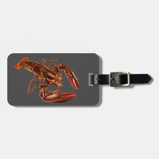 Etiqueta Para Maletas Lobster (Frente Horizontal)
