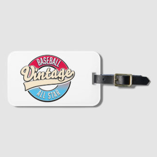 Etiqueta Para Maletas Logo de All Star Baseball