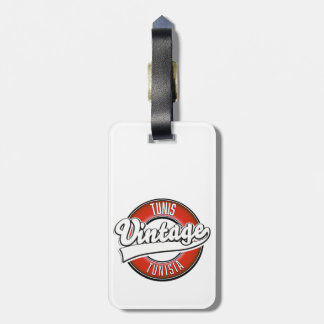 Etiqueta Para Maletas Logo de estilo antiguo de Túnez