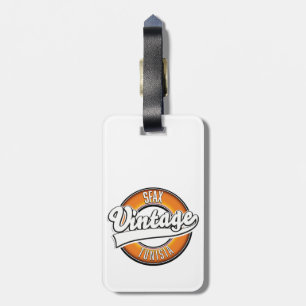 Etiqueta Para Maletas Logo de estilo vintage de Sfax tunisia