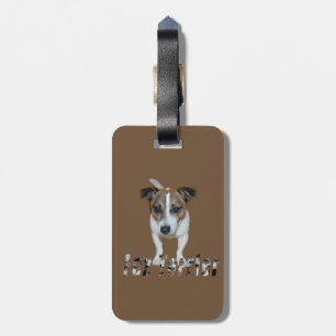 Etiqueta Para Maletas Logo De Fox Terrier Y Fox Terrier,