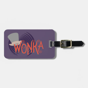 Etiqueta Para Maletas Logo de la espiral de Wonka