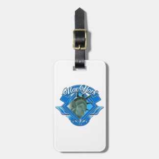 Etiqueta Para Maletas Logo vintage de New York Liberty
