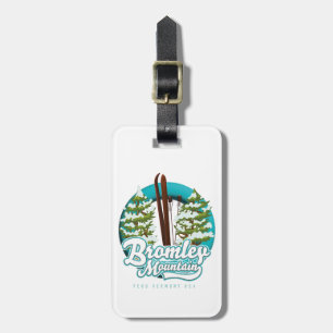 Etiqueta Para Maletas Logotipo de Bromley Mountain Perú Vermont EE. UU. 