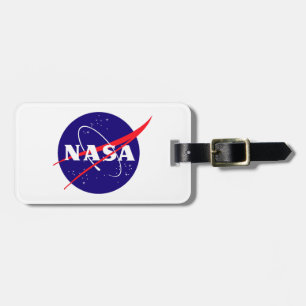 Etiqueta Para Maletas Logotipo de la albóndiga de la NASA