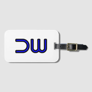 Etiqueta Para Maletas Logotipo de la empresa DW DEK-WORX