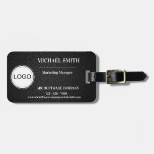 Etiqueta Para Maletas Logotipo de negocio de la empresa personalizado Cu