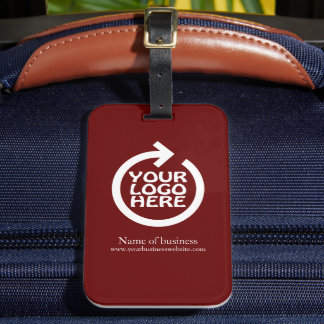 Etiqueta Para Maletas Logotipo de negocio personalizado