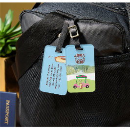 Etiqueta Para Maletas Logotipo del club de la liga escénica del carro de