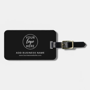 Etiqueta Para Maletas Logotipo Empresarial Personalizado Sencillo