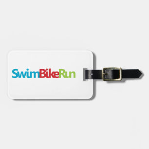 Etiqueta Para Maletas Logotipo genial de triatlón para todos los amantes