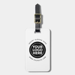 Etiqueta Para Maletas Logotipo Round Custom Your Company
