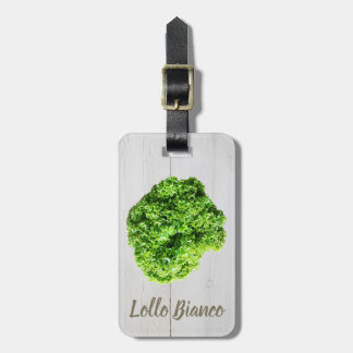 Etiqueta Para Maletas Lollo Bianco Salad lechuga para Vegans