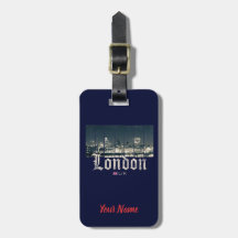 London Uk Skyline Reino Unido Inglaterra vintage