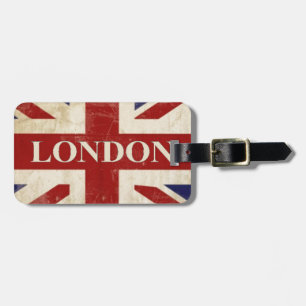 Etiqueta Para Maletas Londres - Union Jack - amor Londres de I