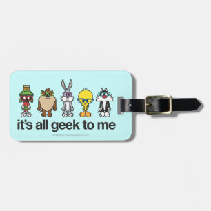 Etiqueta Para Maletas LOONEY TUNES™ Nerds - Todo Me Gusta