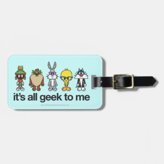 Etiqueta Para Maletas LOONEY TUNES™ Nerds - Todo Me Gusta