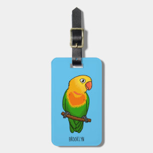 Etiqueta Para Maletas Loro personalizado