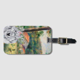 Etiqueta Para Maletas Los alrededores de Renoir de Briey y el Lobo Fancy