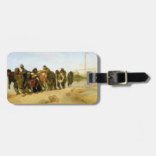 Etiqueta Para Maletas Los barqueros en el Volga, 1870-73