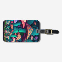 Los elfos de hongos en el campo