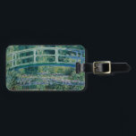 Etiqueta Para Maletas Los lirios de agua de Claude Monet y el puente jap<br><div class="desc">1899. Claude Monet (14 de noviembre de 1840 a 5 de diciembre de 1926) fue fundador de la pintura impresionista francesa, y el profesional más consistente y prolífico de la filosofía del movimiento de expresar las percepciones propias ante la naturaleza, especialmente en lo que se refiere a la pintura al...</div>