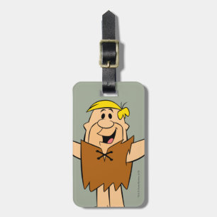 Etiqueta Para Maletas Los Picapiedra   Barney Rubble
