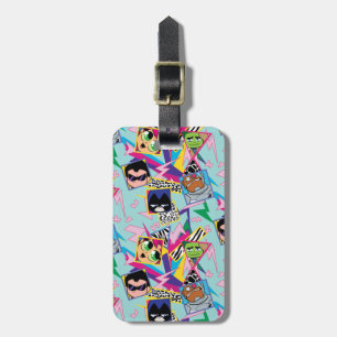 Etiqueta Para Maletas ¡Los titanes adolescentes se van!   Collage de gru