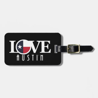 Etiqueta Para Maletas LOVE Austin Texas
