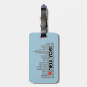 Etiqueta Para Maletas Love NEW YORK