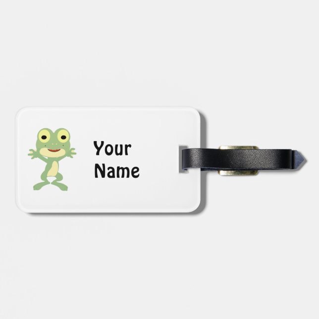 Etiqueta Para Maletas Loveland Frogman (Atrás Horizontal)