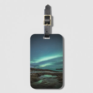 Etiqueta Para Maletas Luces boreales