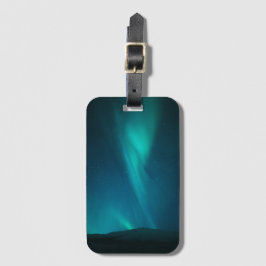 Etiqueta Para Maletas Luces boreales