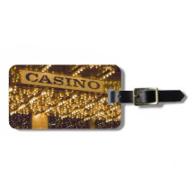 Luces brillantes Las Vegas del casino que juega el