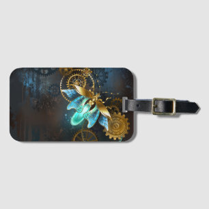 Etiqueta Para Maletas Luciérnaga de Steampunk