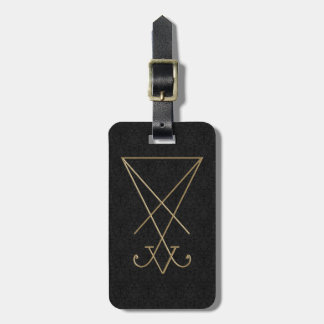 Etiqueta Para Maletas Lucifer Alchemy Sigil Arte Gótico