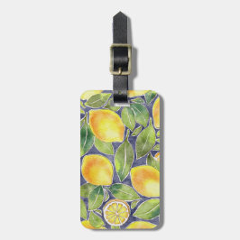 Etiqueta Para Maletas Lucky Lemon