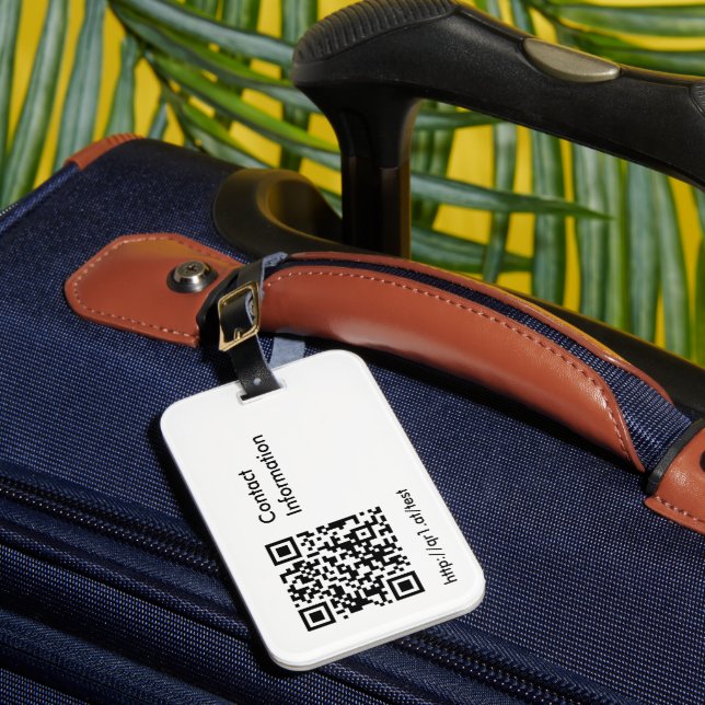 Etiqueta Para Maletas Luggage día (Anverso In situ 1)