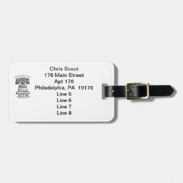 Etiqueta Para Maletas Luggage Tag - Style A (Personalized)