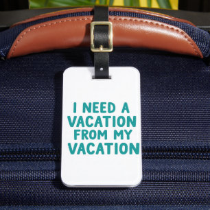 Etiqueta Para Maletas Luggage tags funny, funny quote