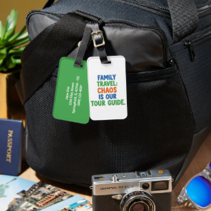 Etiqueta Para Maletas Luggage tags funny, Personalized Bag Tag, family