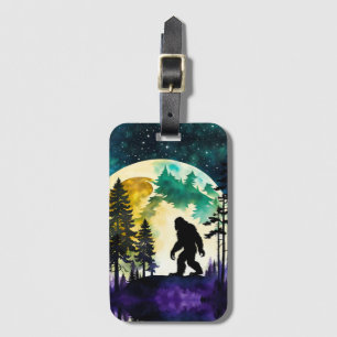 Etiqueta Para Maletas Luna de Sasquatch