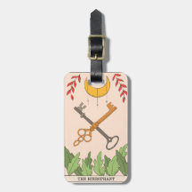 Luna de tarot arcana mayor jerófano